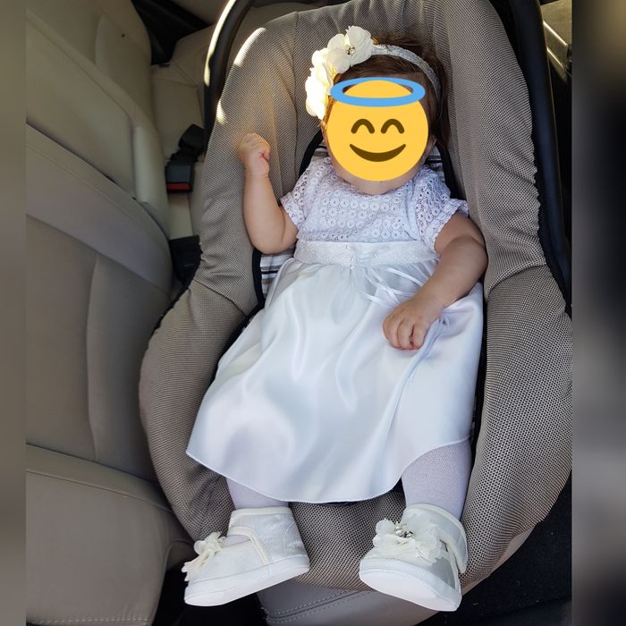 Sukienka do chrztu, rozmiar 68 - Cocodrillo