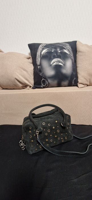 Сумка Испания замша натуральная 26×17×8см