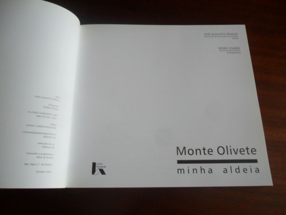 "Monte Olivete, Minha Aldeia" de José-Augusto França