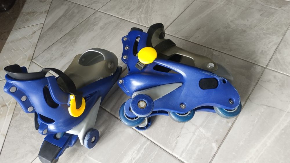 Wrotkorolki 5 kołowe  Nowość do nauki stabilizująca para kół do 23cm