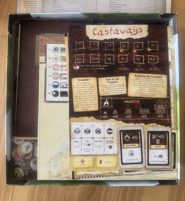 Настільна гра Robinson Crusoe + Доп «У пошуках загубленого міста»