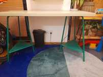 Biurko IKEA Malskytt/Tillslag zielone