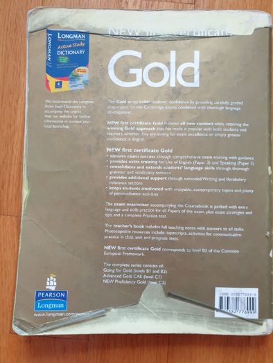 Gold coursebook Longman