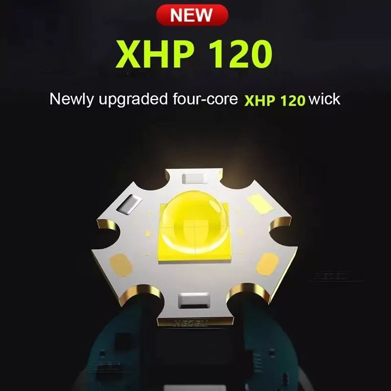 Тактичний ліхтар  1670 XHP120+COB LED