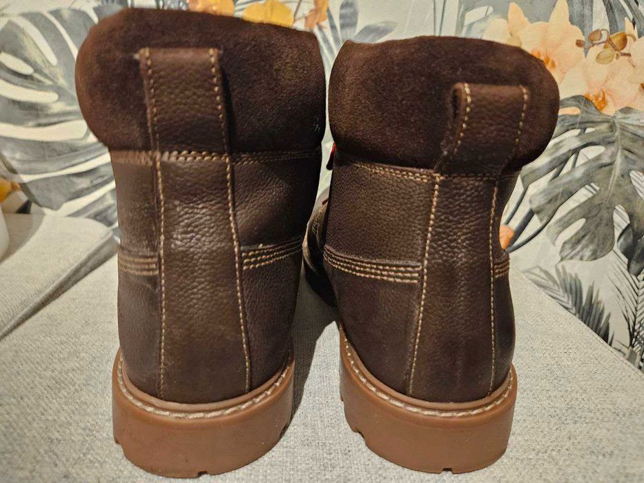 Kozaki męskie Lasocki manitou-04big mi25 brązowe r. 42 jak nowe