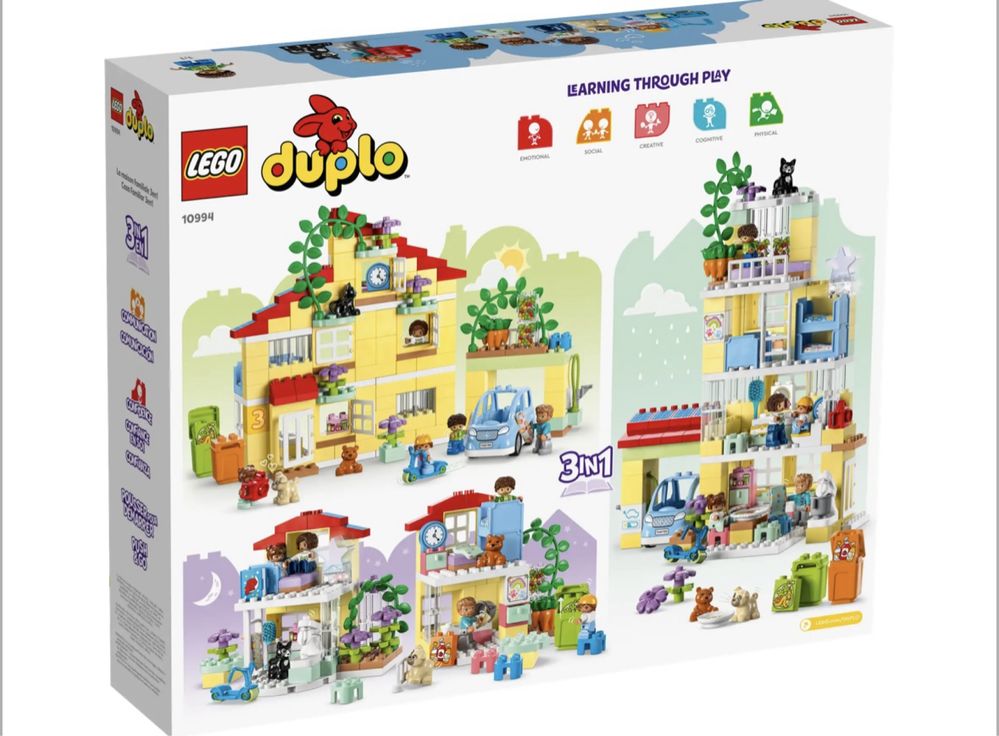 LEGO® DUPLO® Town Dom rodzinny 3 w 1