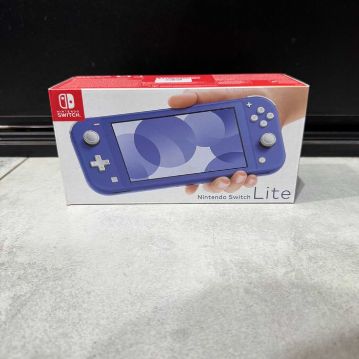 Nowa Konsola Nintendo Switch Lite Blue + gry, przenośna CFW