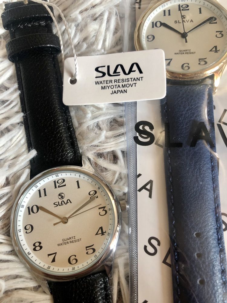 Нові наручні годинники Slava