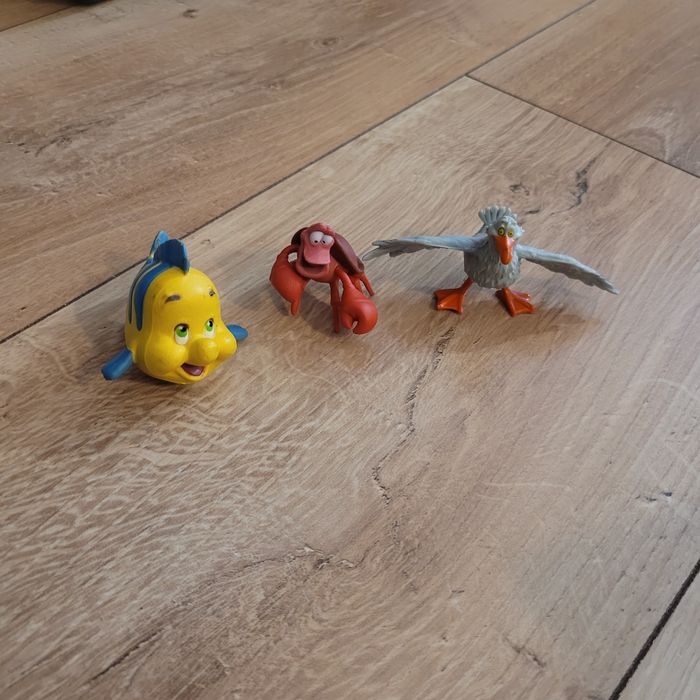 3x figurka Mała syrenka Disney store