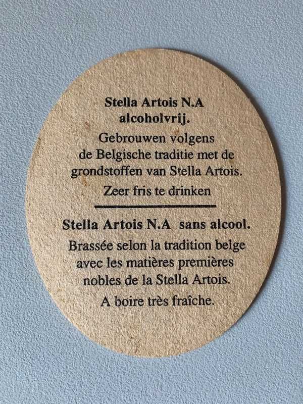 Base para Copo Antiga - Stella Artois N.A.