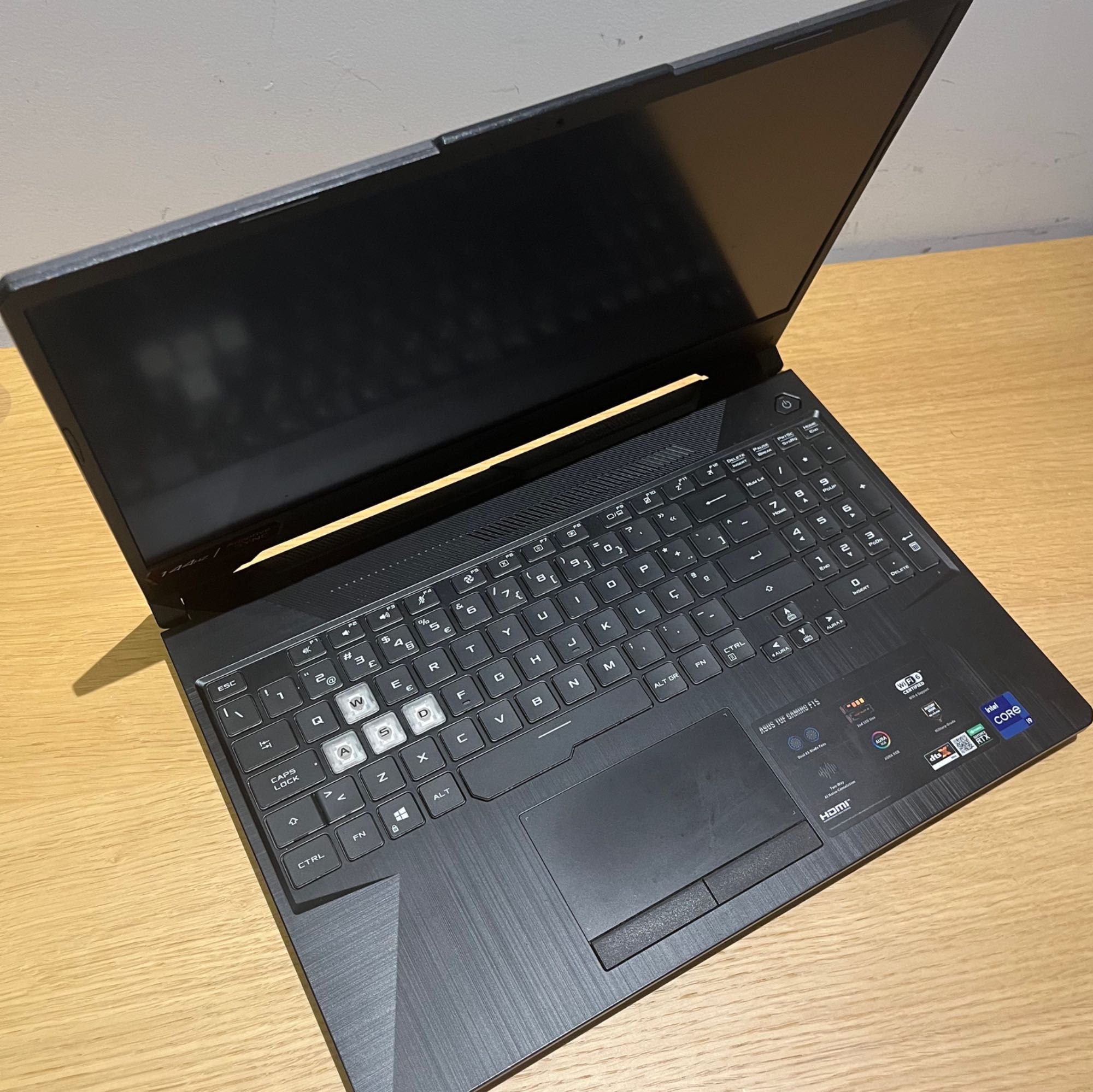 Portátil Gaming ASUS TUF F15 | Intel i9 | RTX 3060 | 16GB RAM