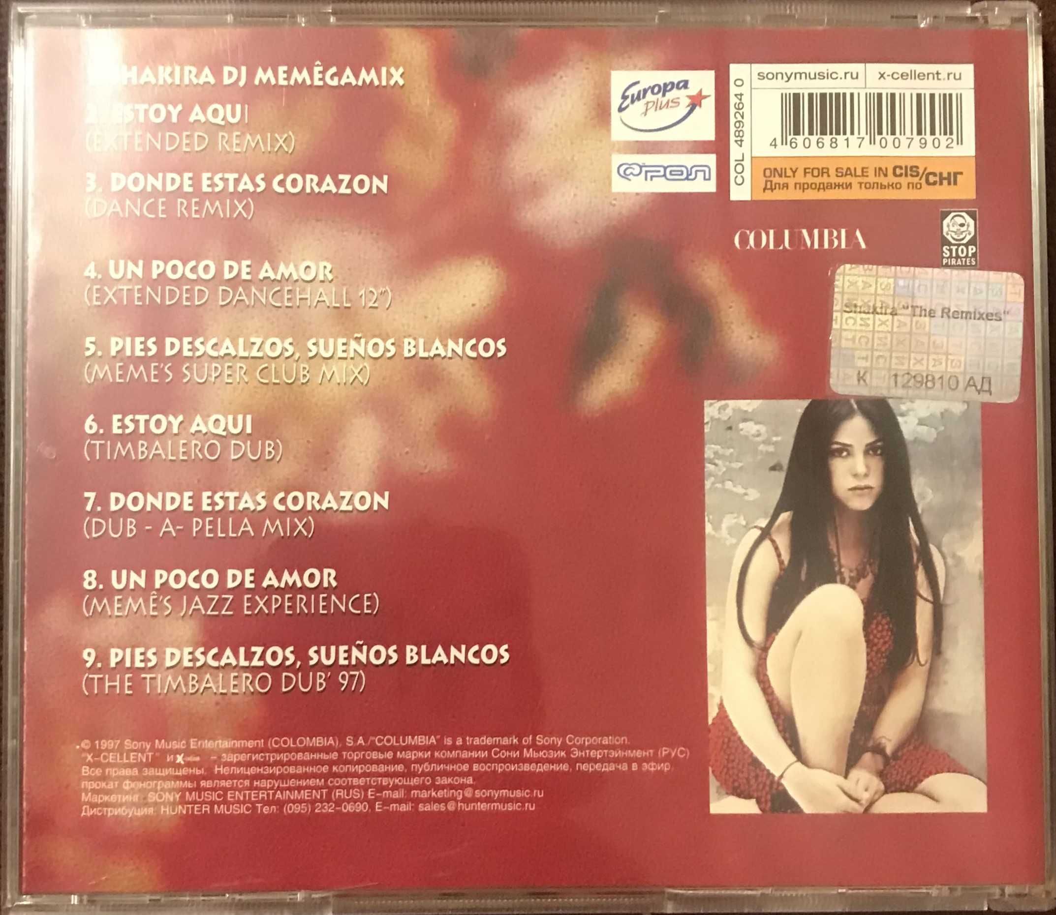 Shakira "The Remixes"