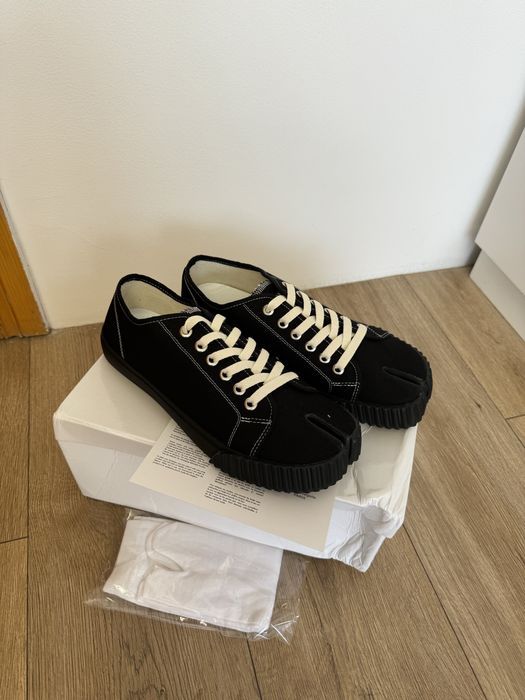 кеды Maison Margiela Tabi sneaks 39 42 43  full black