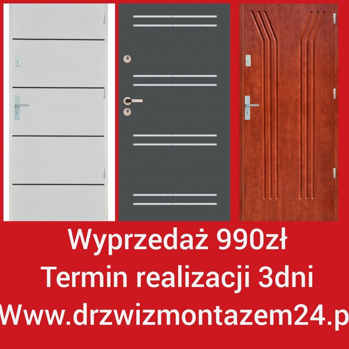 Drzwi do mieszkania z montażem Wrocław