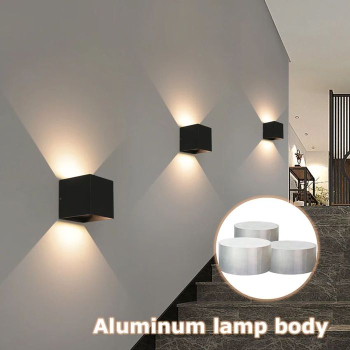 Iluminação led exterior; Candeeiro led exterior; Iluminação led casa;