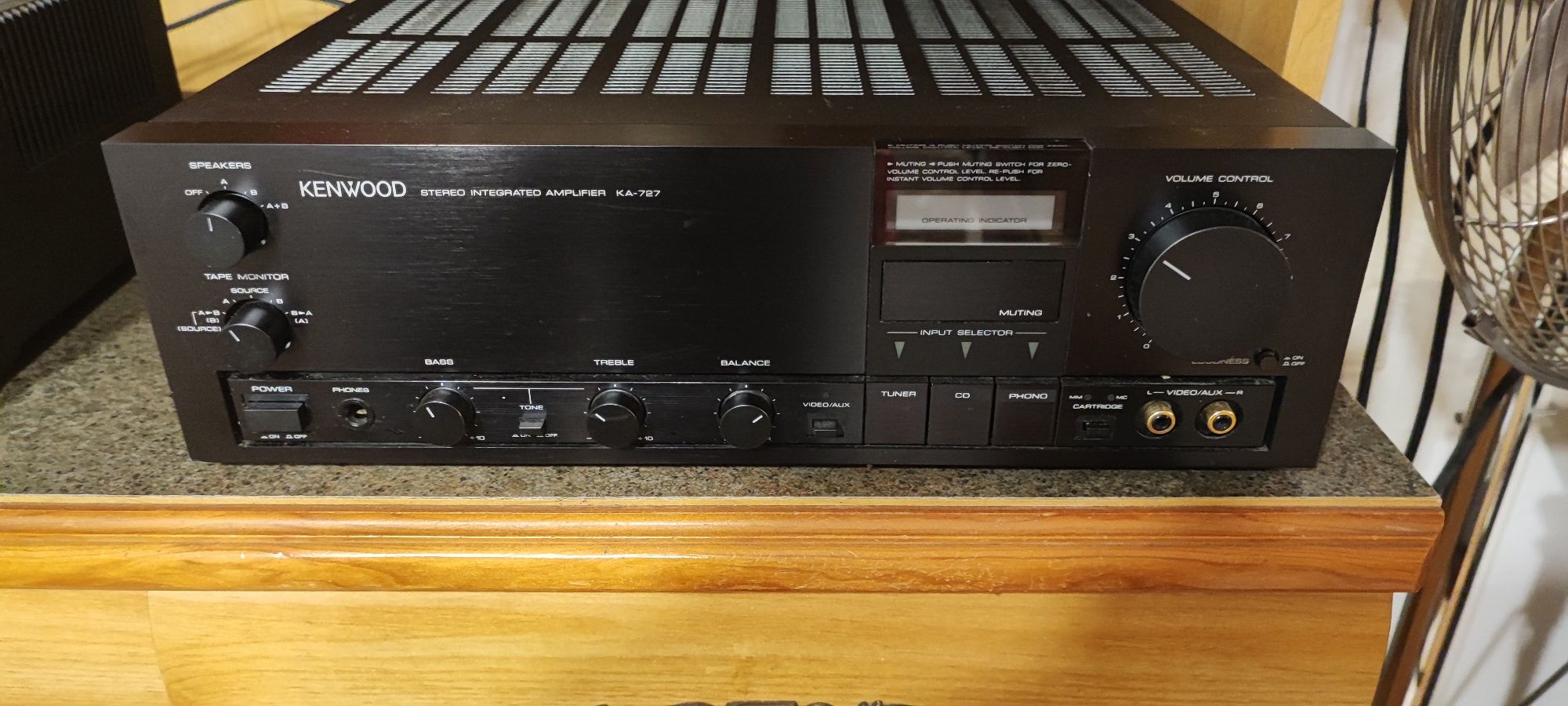 Amplificador Kenwood KA 727