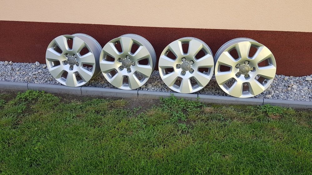 Felgi 16" oryginalne Audi 5x112 66,6 A4 A6 A5