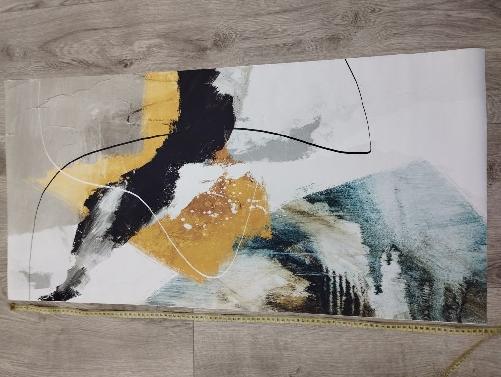 Obraz abstrakcja 100x50 cm