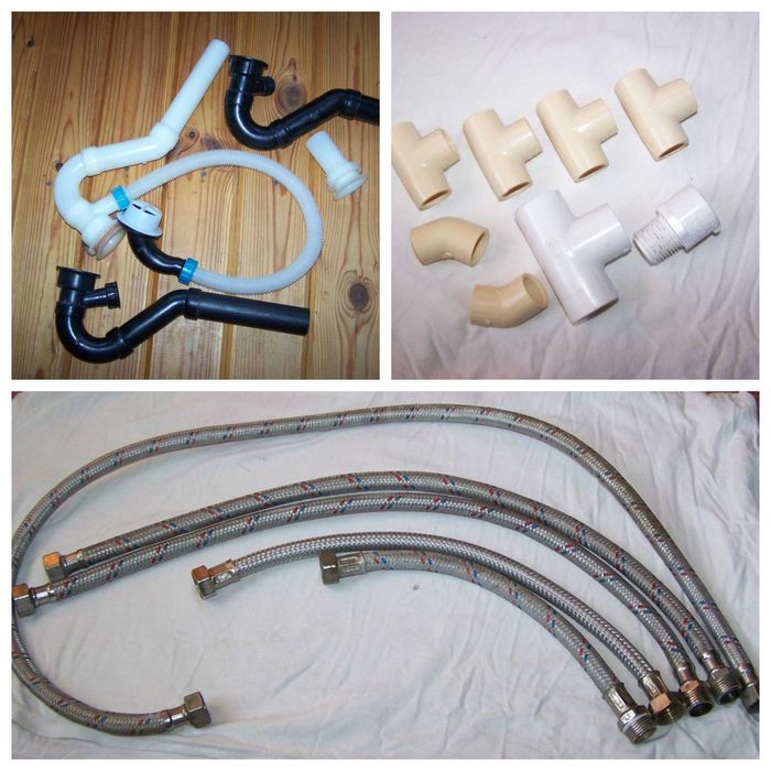 ХПВХ фітинги NIBCO  сифон для ванны с переливом  шланги для смесителей