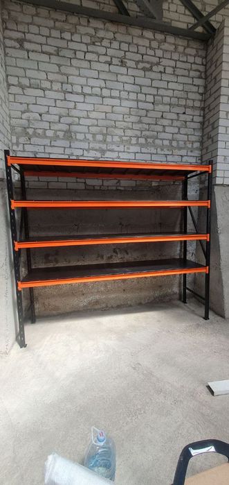 Стеллаж складской металлический