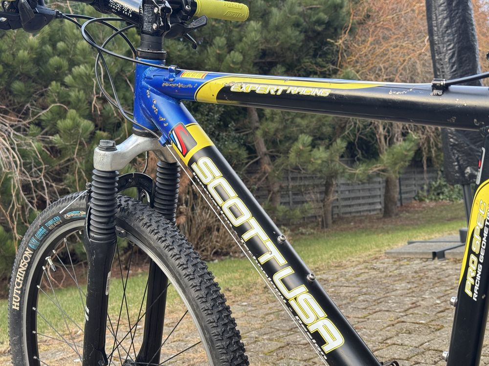 Scott USA Racing Expert 2002 Retro MTB 26 M Deore LX 3x9 Rock Shox
