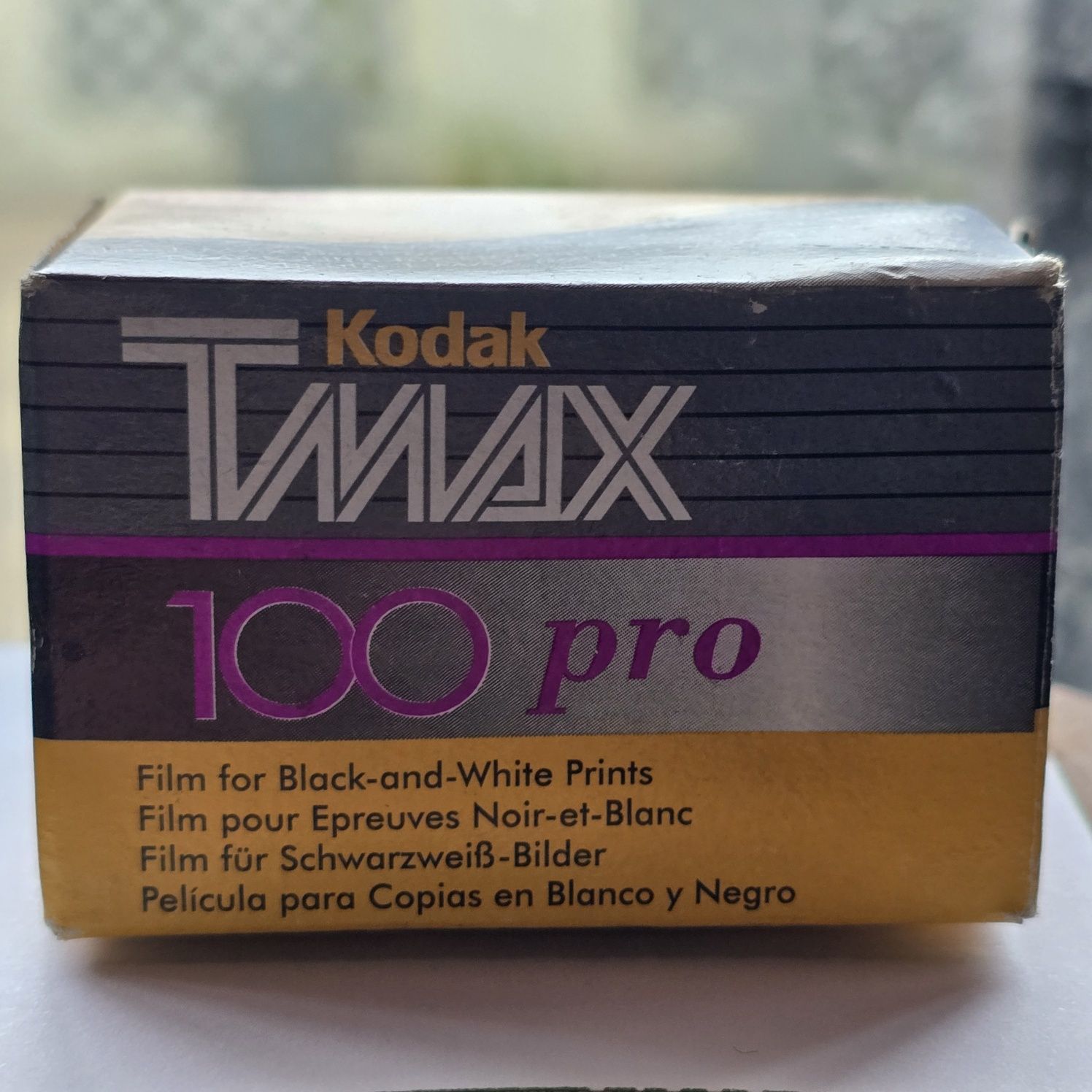 Kodak Tmax 100 pro - expirado