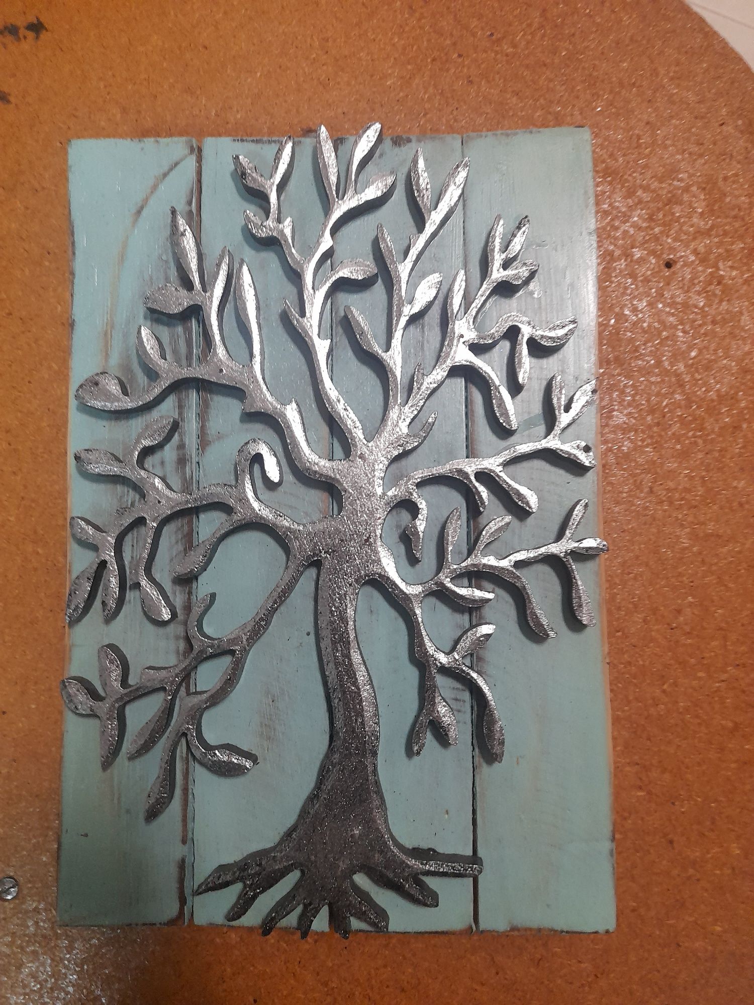 Quadro redondo Árvore da Vida, 40cm Diâmetro