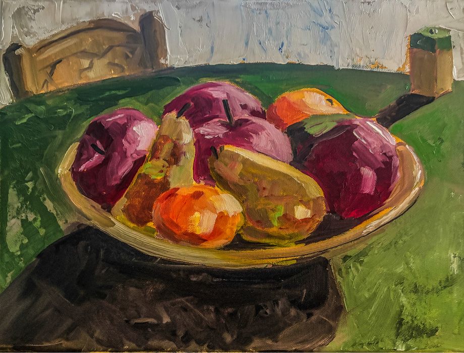 Martwa natura 40x30 olej na płótnie Patrick Kuśmierski