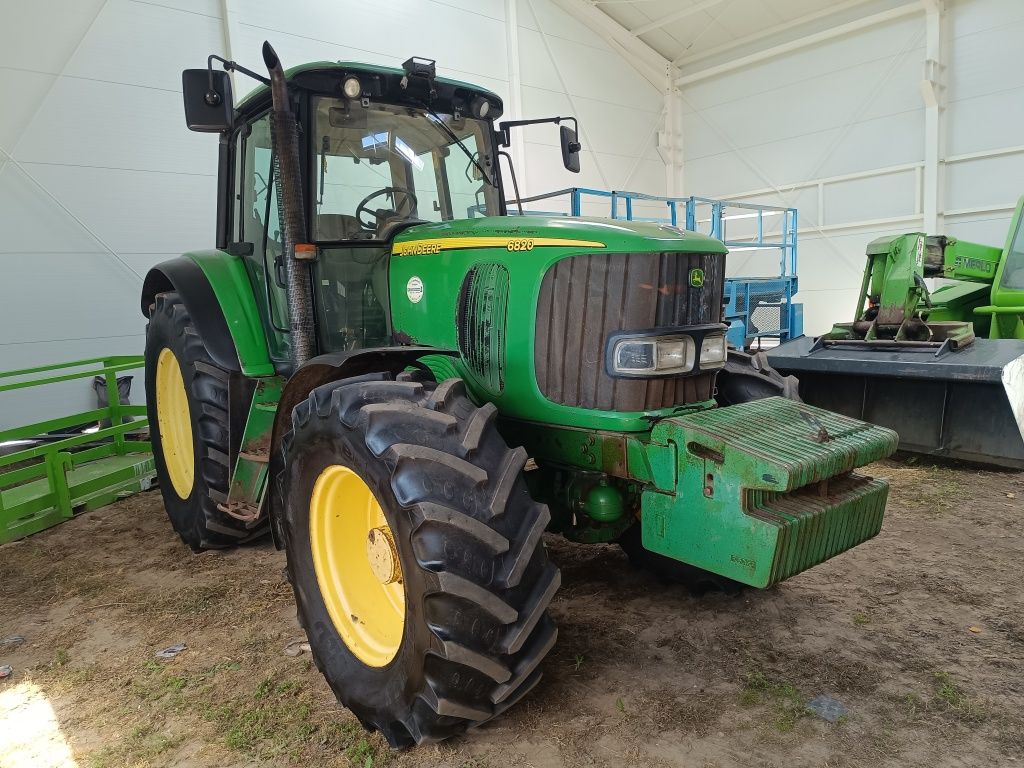 John Deere 6820  skrzynia power quad,pneumatyka