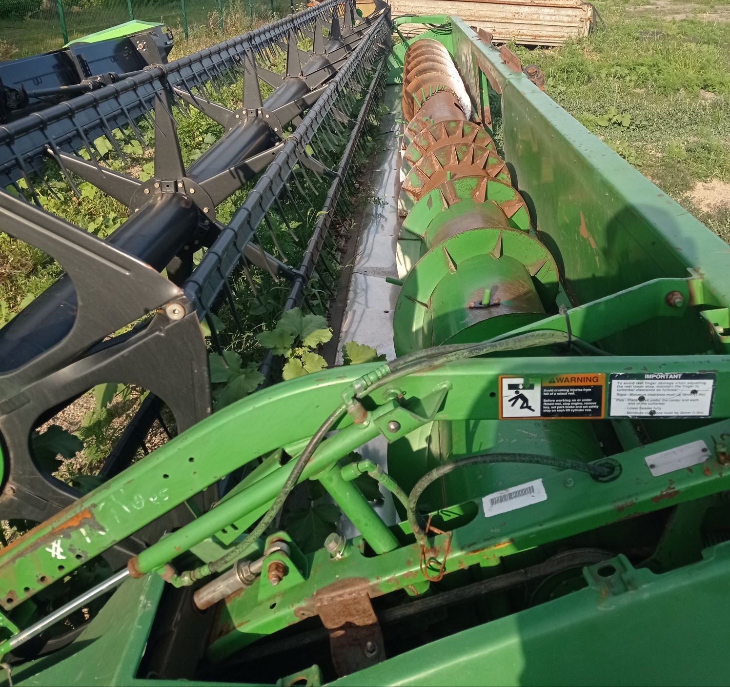 Жатка Флекс 930 John Deere Flex930Fпеределка на Гидро