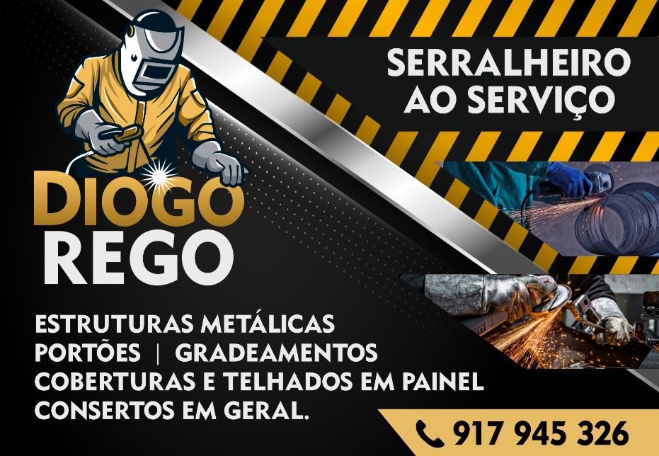 Serralheiro ao serviço