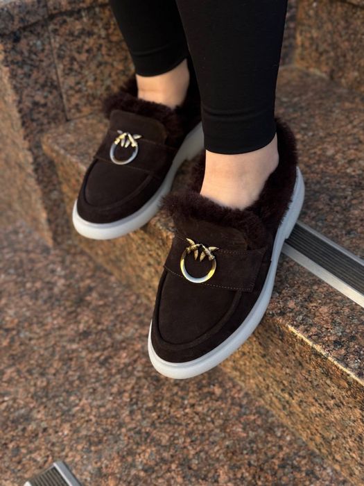 ‼️СУПЕР ЦІНА /// Шикарні зимові лофери 36-41 • Преміум якість Італія