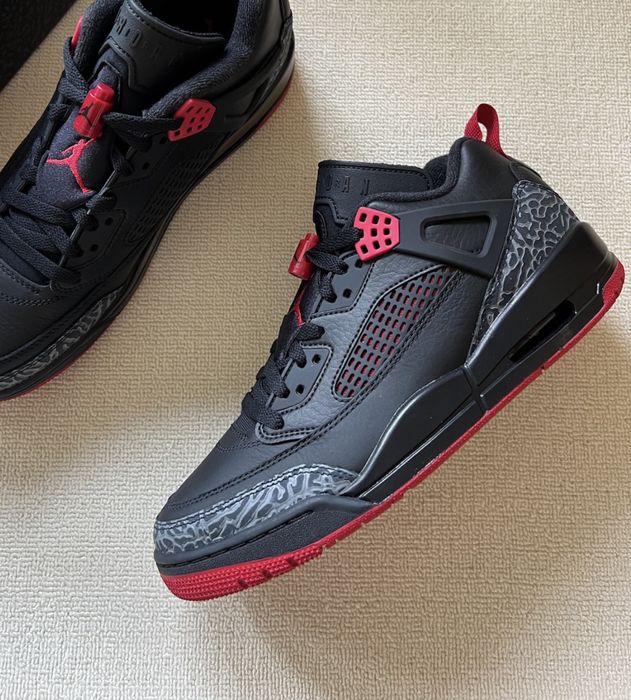 Оригінал Кросівки Air Jordan Spizike Low Bred Джордан Спизайк черные