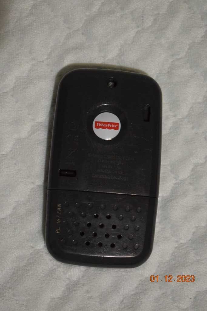 242. Telefon dla dzieci Fisher-Price 12,5 cm x 6,9 cm wielokolorowy