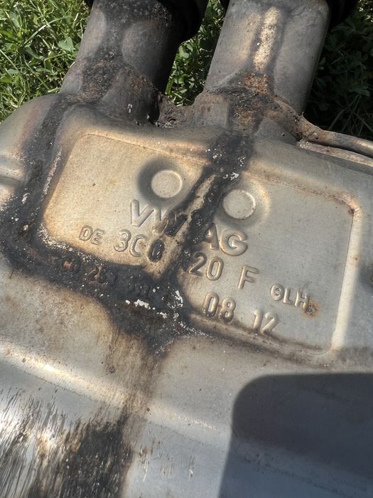 Вихлоп вихлопна 2.0 TSI Passat CC Пассат СС