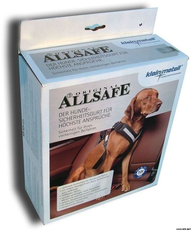 Allsafe Safety Harness szelki do samochodu dla psa L nowe bez opakowa.