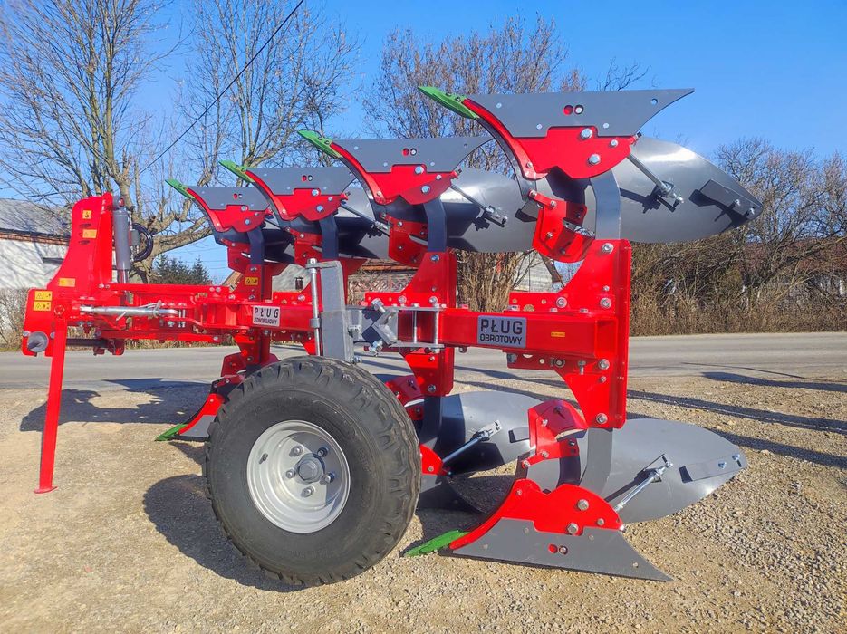 Pług obrotowy 3/4/5 skib EURO-MASZ kverneland 18'' lemiesz z dłutem !!