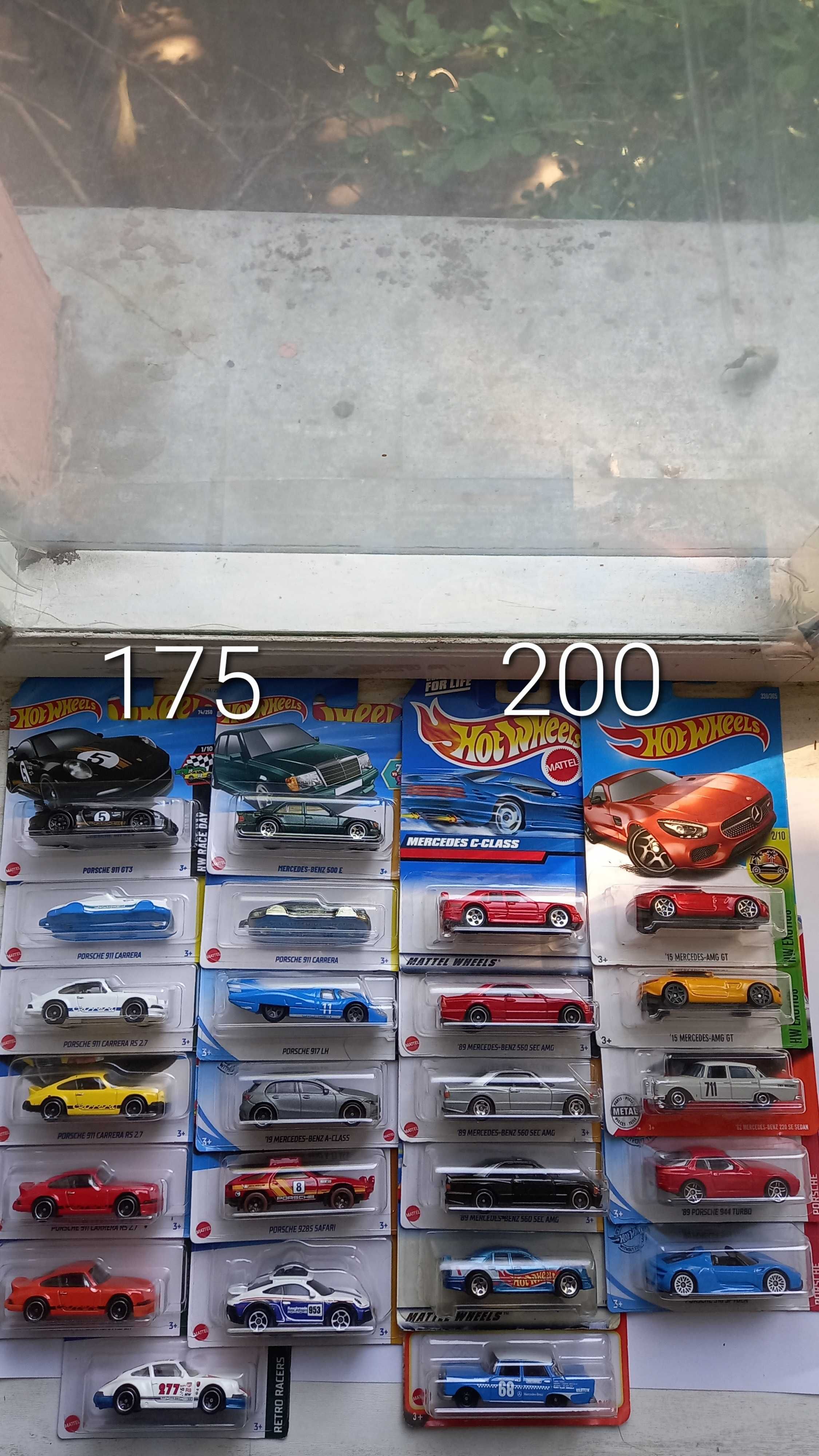 Hot wheels premium хот вілс преміум та мейн мерседес порше від 125 грн
