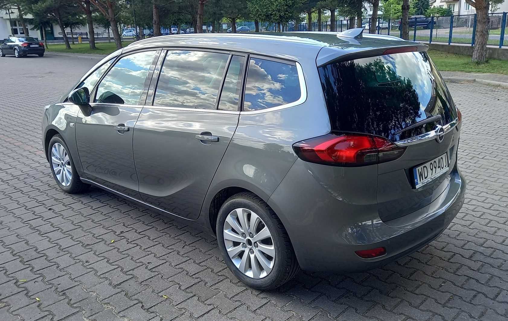 Opel Zafira C Lift, 2017r, 1.4T, Salon PL,Navi, Kamera, LED