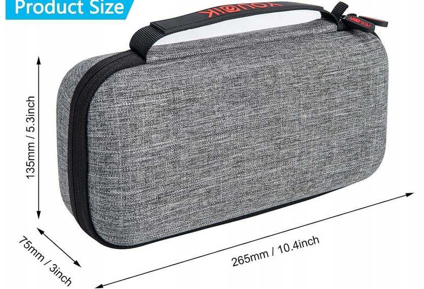 Younik Etui torba podróżna na akcesoria Nintendo Switch OLED