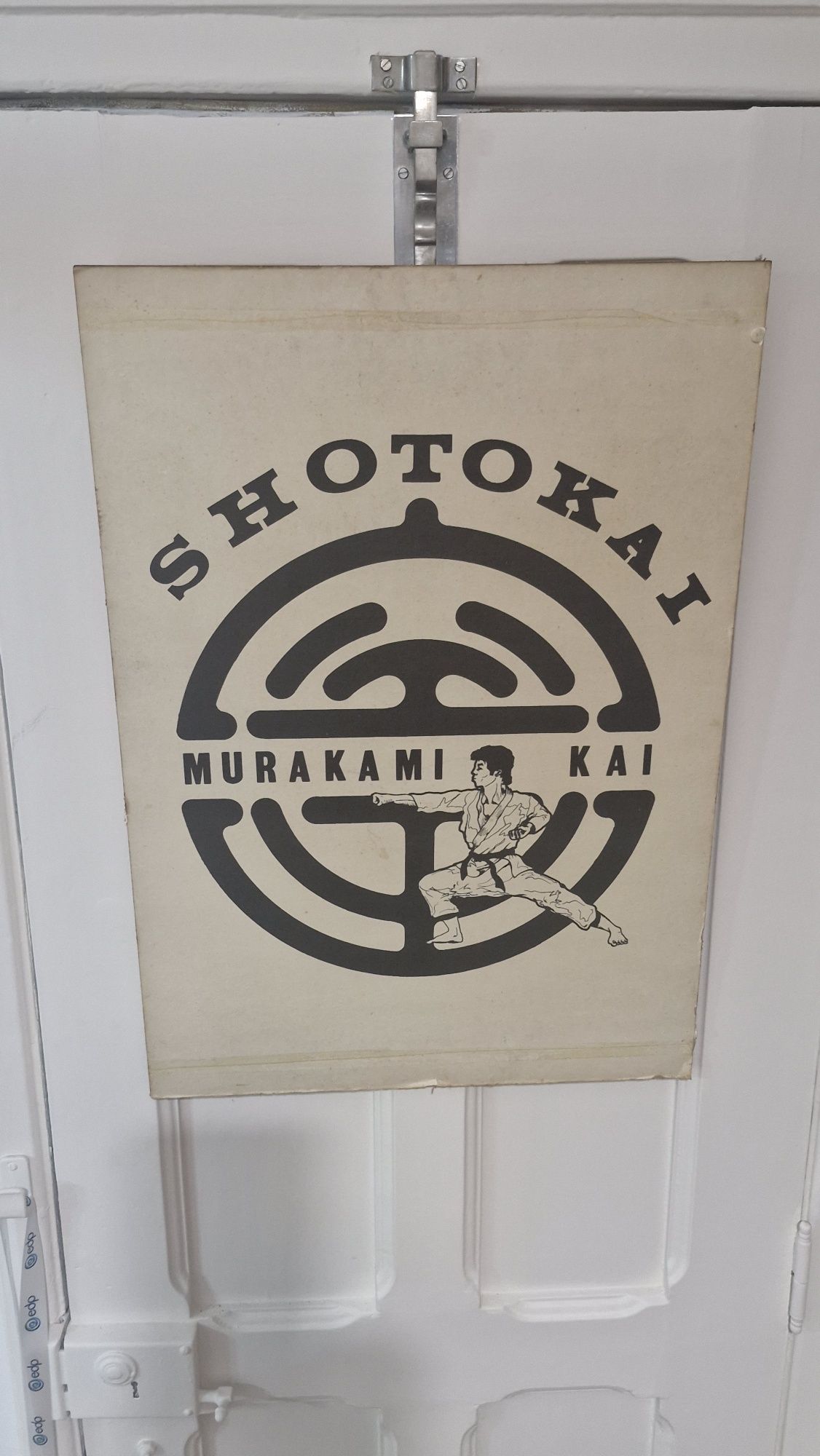 Cartaz dojo karaté