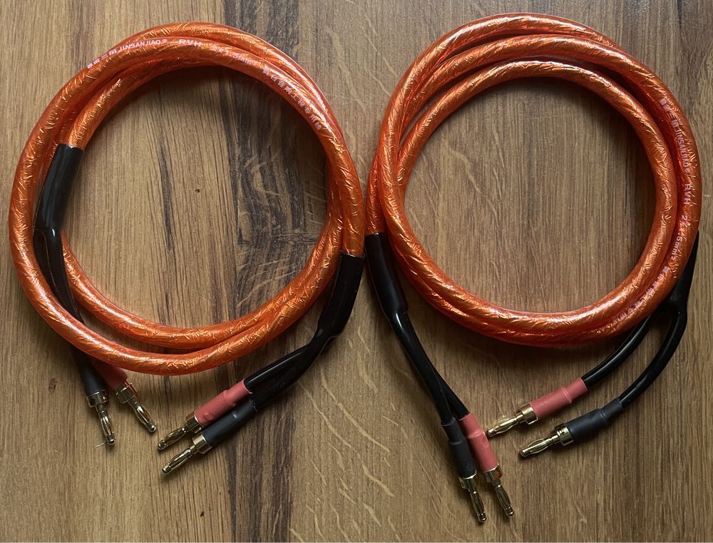 Kable głośnikiwe 2x1m  (1,5mm)