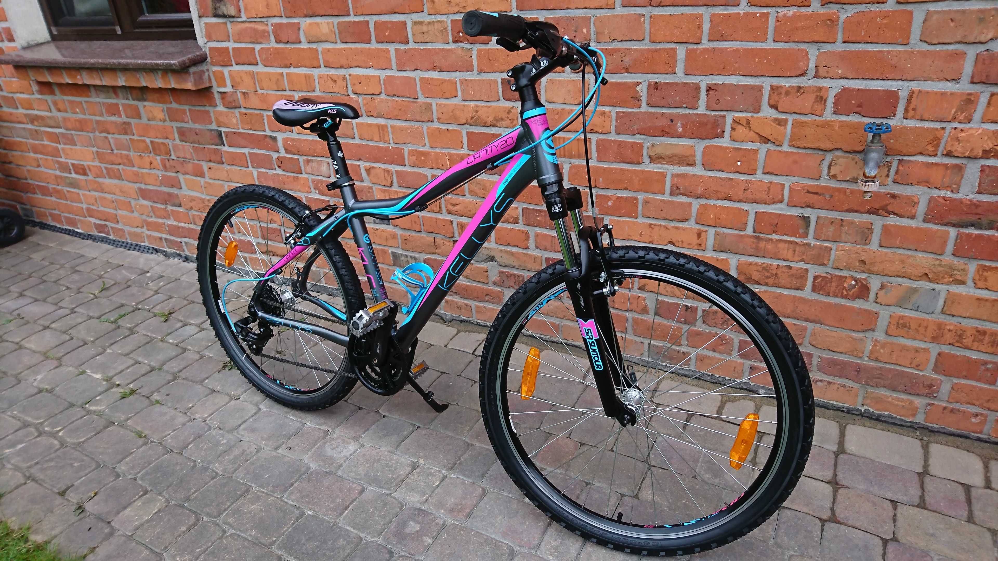 rower kellys vanity 20 rama 17 koła 26 MTB bardzo dobry stan damski