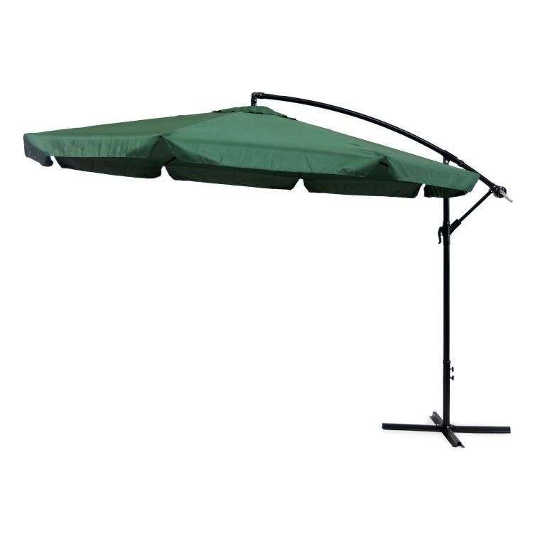 Nowy duży parasol z podstawą