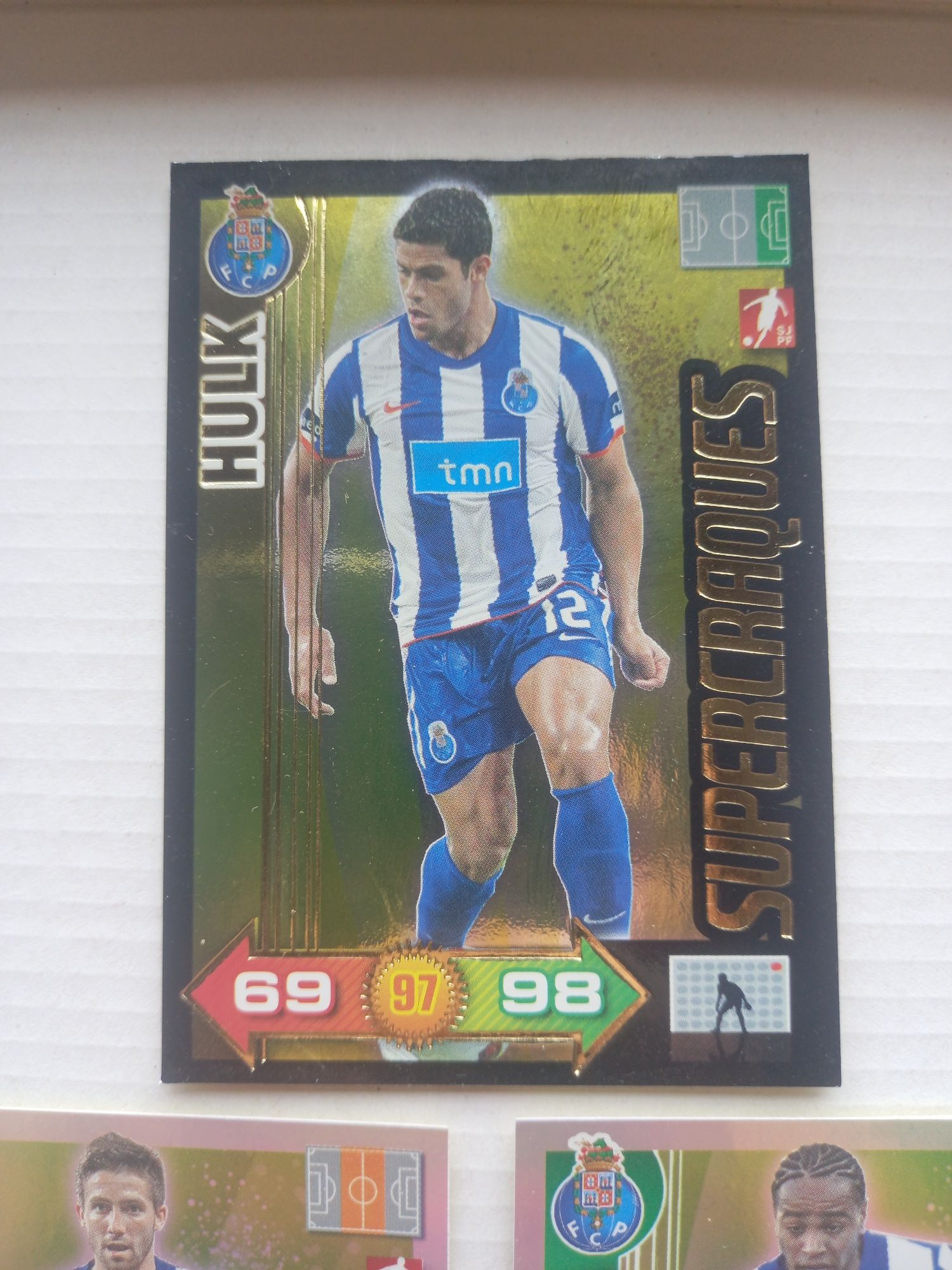 5 cartas/ cromos/ fc Porto adrenalyn xl 2010-11