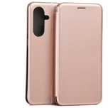 Beline Etui Book Magnetic Samsung A36    Różowo-Złoty/Rose Gold
