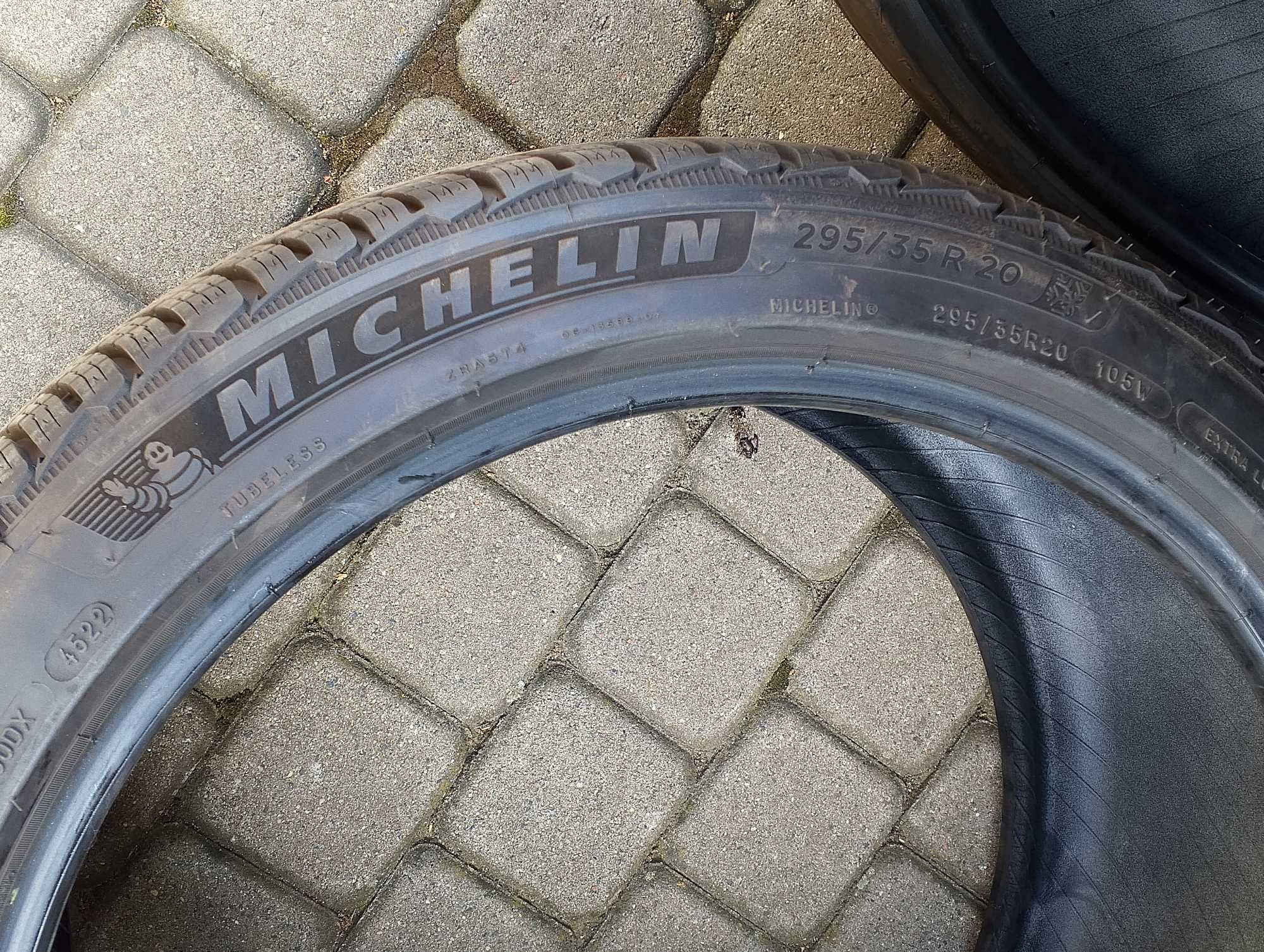 opony  jak NOWE  4 szt.  295/35/20  255/40/20 Michelin Pilot  Alpin 5