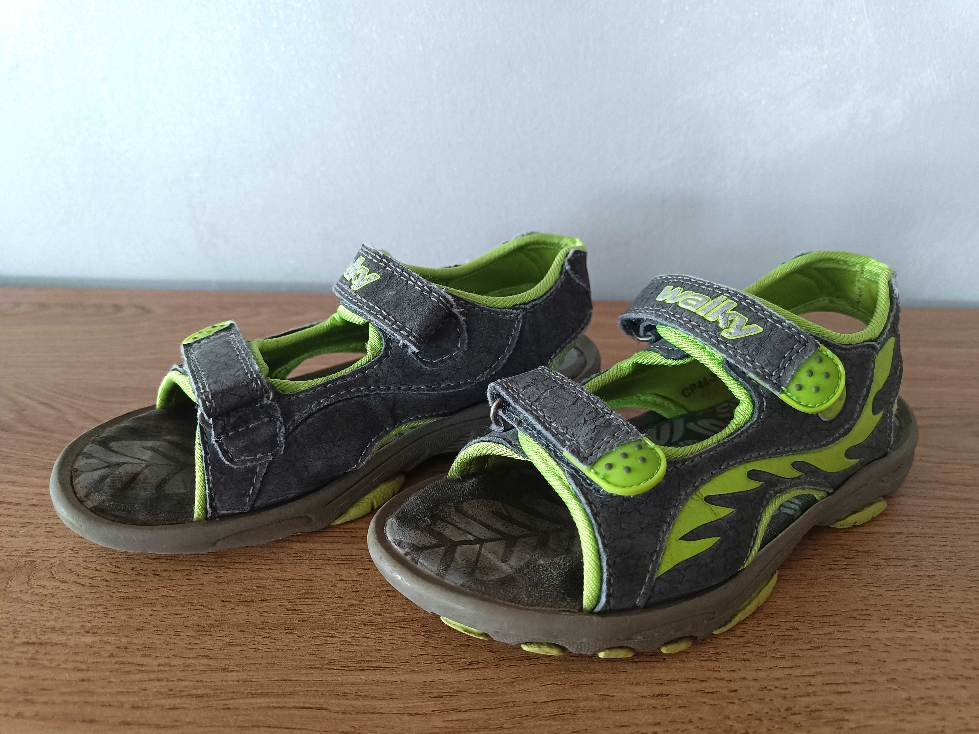 Buty dziecięce sandały na rzep Walky 32