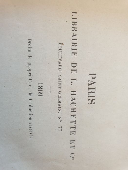 Precioso antigo Livro francês "le Paris des enfants"  de 1869