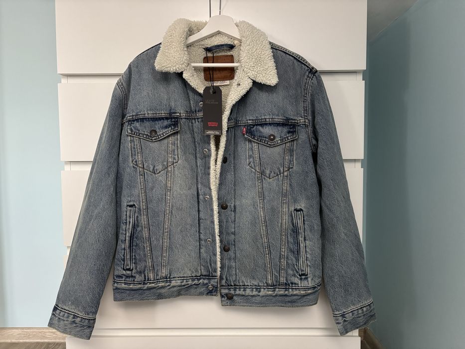 Kurtka levis M nowa katana sherpa trucker jacket